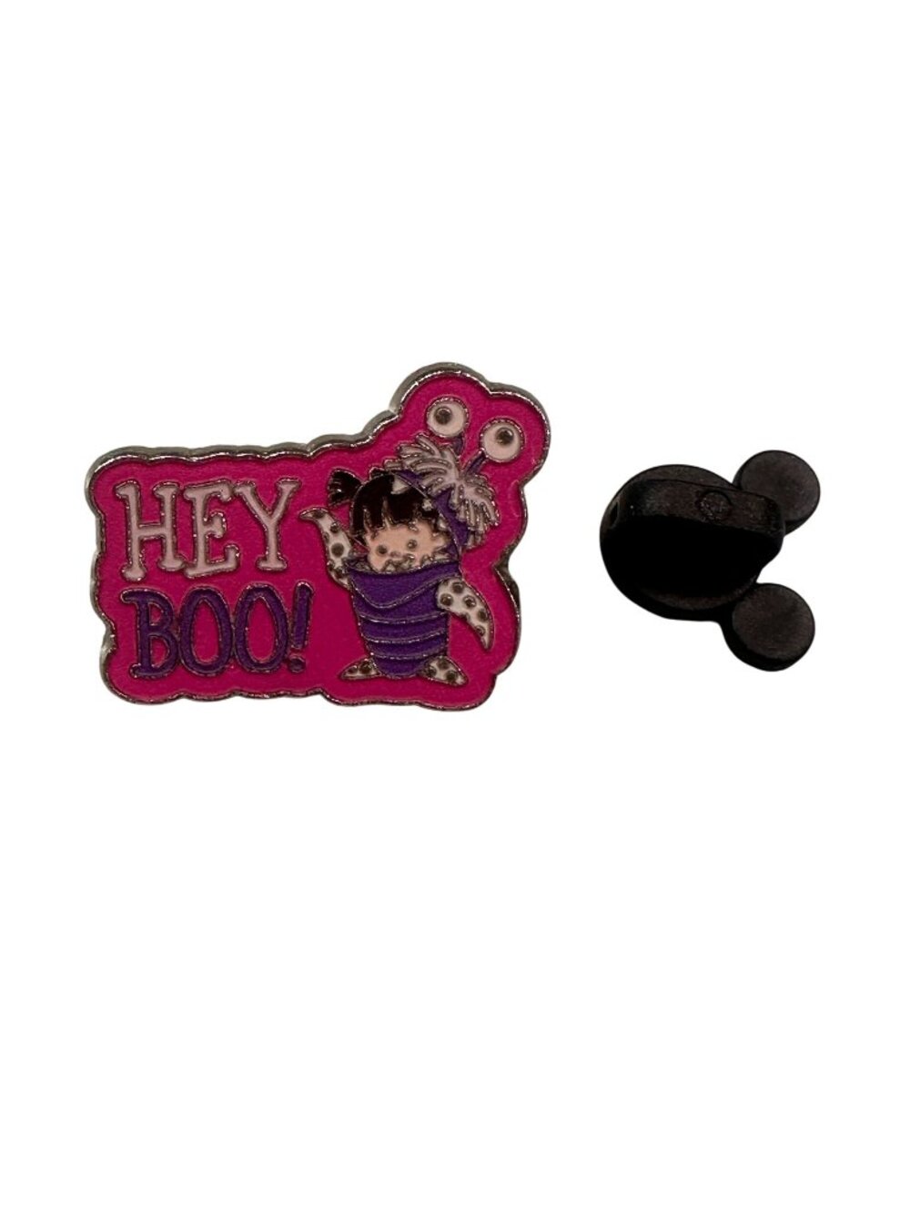 Disney Hey Boo Trading Pin Monsters Inc Kid Costume Badge